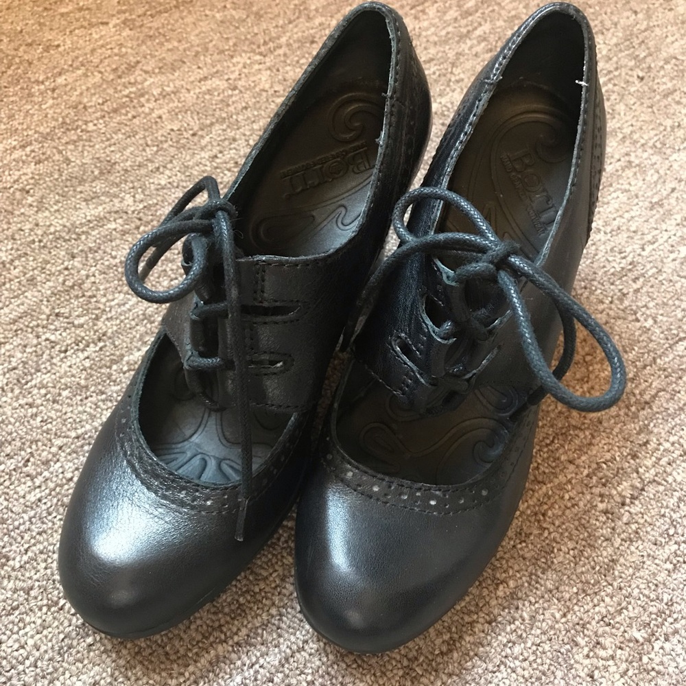 Born 3 inch heel black